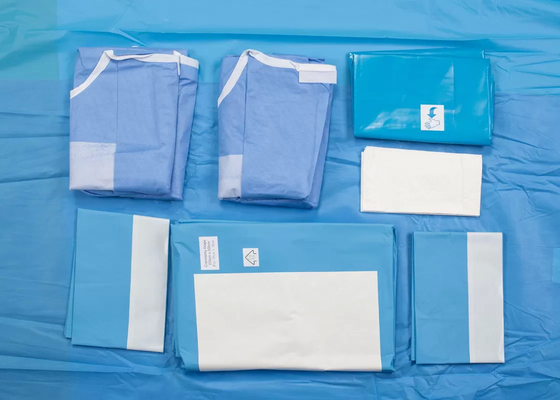 EO Sterilization Medical Disposable Sterile Craniotomy Packs พร้อมการรับรอง CE