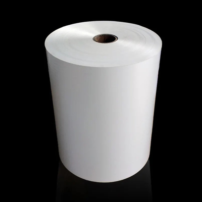 ความทนทานต่อน้ําตา Pearl White หัวหอมปิด BOPP หนังหินหอม Packaging Flexible Packaging Soft Plastic Film อาหารการบรรจุ