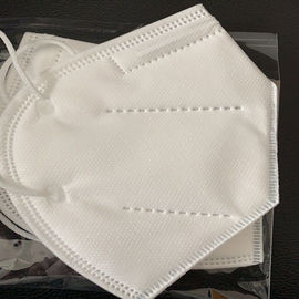 Easy Breath Foldable FFP2 Mask , Disposable Dust Mask With High Filtration Capacity