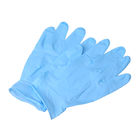 ถุงมือยางแบบใช้แล้วทิ้ง Blue Nitrile Examination Glove Powder Free Medical