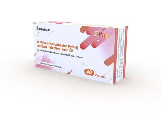 ชุดทดสอบการตรวจจับแอนติเจน H. Pylori ขั้นตอนเดียว 30 นาที