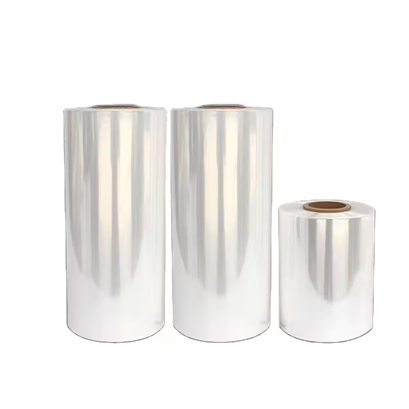 พิมพ์ตามสั่ง PVC Polyolefin Pof PET PE หนังลดความร้อน ลดความหนา หนังม้วนกล่องสําหรับขวด