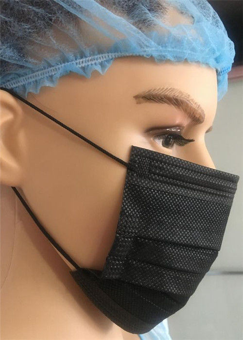 หน้ากากครอบหูแบบไม่ทอที่ทอโดย Anti-Flu สำหรับใช้ในห้องปฏิบัติการเภสัชกรรม