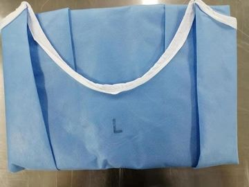 S-3XL SMS ชุดแพทย์ที่ใช้แล้วทิ้ง Class II Ultrasonic Disinfecting